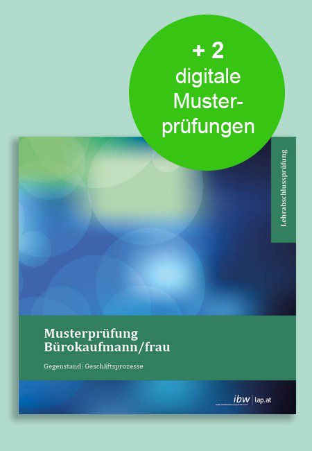 Cover: Bürokaufmann/frau – Musterprüfungen (Download)