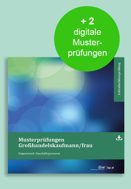 Cover: Großhandelskaufmann/frau – Musterprüfungen (Download)