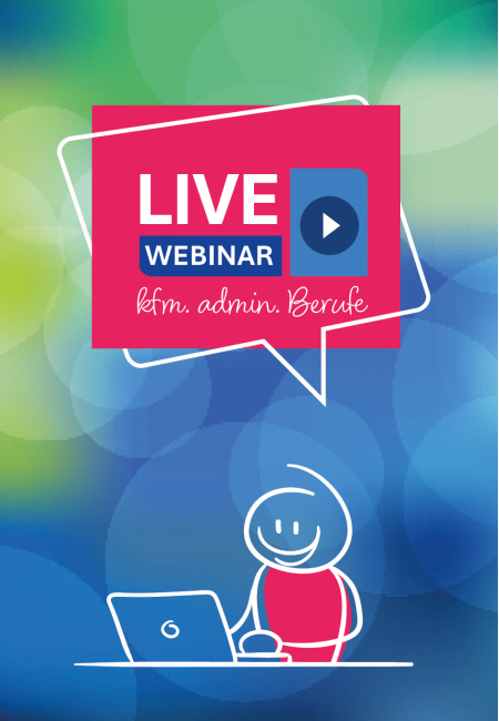 Cover: Webinar: kaufmännisch-administrative Lehrberufe