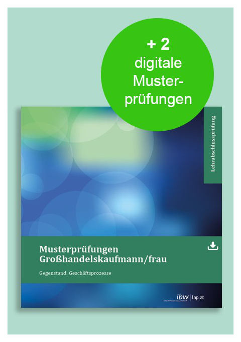 Cover: Großhandelskaufmann/frau – Musterprüfungen (Download)