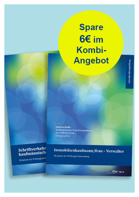 Cover: Erfolgspaket praktische Prüfung Immobilienkaufmann/frau – Schwerpunkt Verwalter